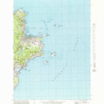 United States Geological Survey Rockport, MA (1973, 24000-Scale) digital map