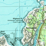 United States Geological Survey Rockport, MA (1984, 25000-Scale) digital map