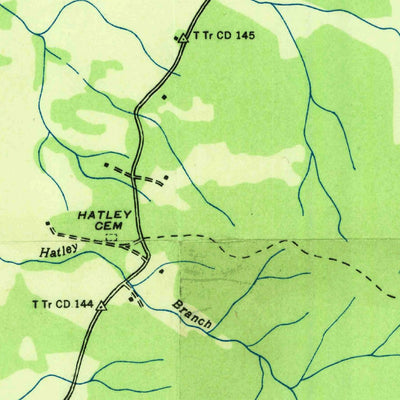 United States Geological Survey Rockport, TN (1936, 24000-Scale) digital map