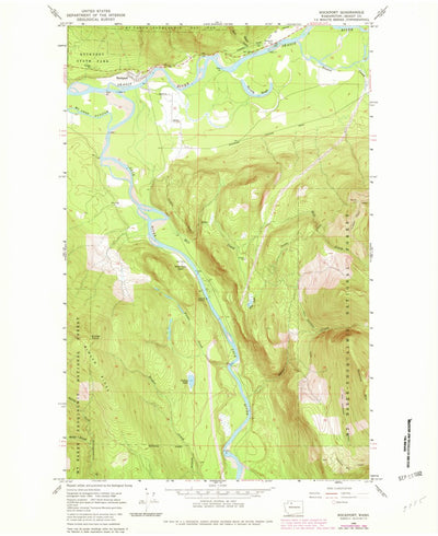 United States Geological Survey Rockport, WA (1966, 24000-Scale) digital map
