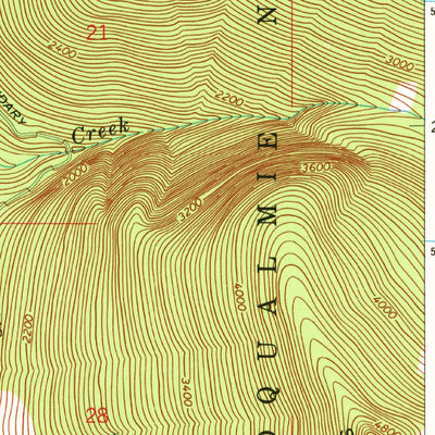 United States Geological Survey Rockport, WA (1966, 24000-Scale) digital map