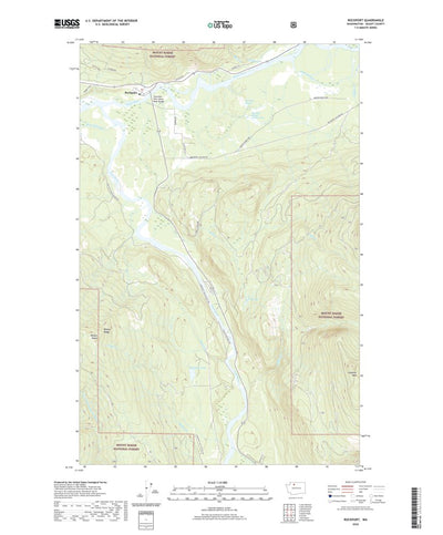 United States Geological Survey Rockport, WA (2020, 24000-Scale) digital map