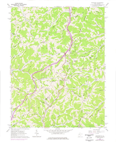 United States Geological Survey Rockport, WV (1960, 24000-Scale) digital map