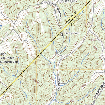 United States Geological Survey Rockport, WV (2023, 24000-Scale) digital map