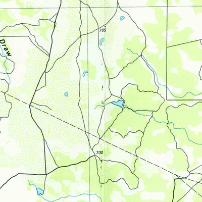 United States Geological Survey Rocksprings, TX (1985, 100000-Scale) digital map