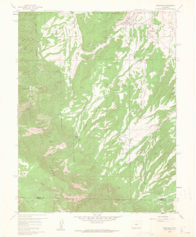 United States Geological Survey Rockvale, CO (1959, 24000-Scale) digital map