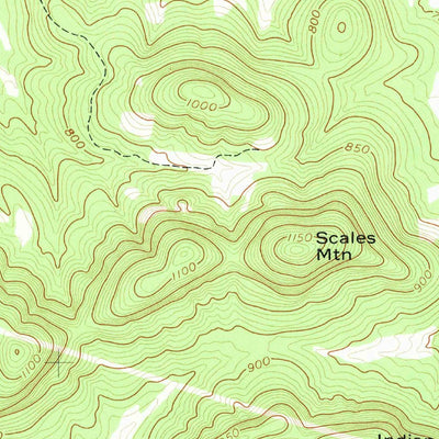 United States Geological Survey Rockvale, TN (1957, 24000-Scale) digital map