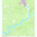 United States Geological Survey Rockville, GA (1972, 24000-Scale) digital map