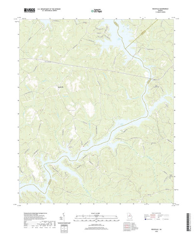 United States Geological Survey Rockville, GA (2020, 24000-Scale) digital map