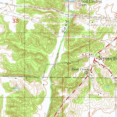 United States Geological Survey Rockville, IN (1978, 24000-Scale) digital map