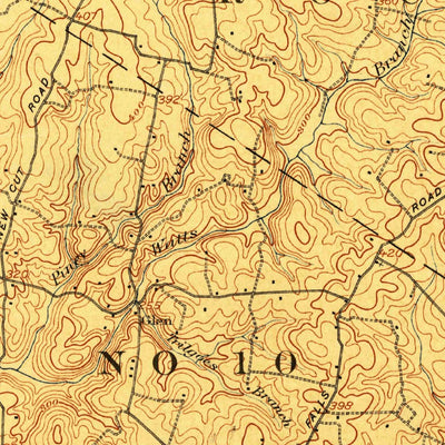 United States Geological Survey Rockville, MD-VA (1908, 62500-Scale) digital map