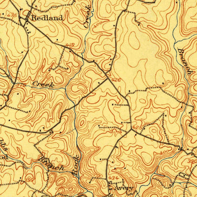 United States Geological Survey Rockville, MD-VA (1923, 62500-Scale) digital map