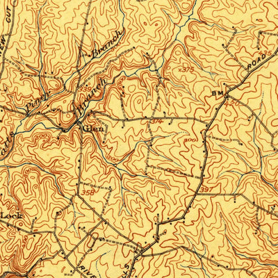 United States Geological Survey Rockville, MD-VA (1923, 62500-Scale) digital map