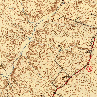 United States Geological Survey Rockville, MD-VA (1945, 31680-Scale) digital map