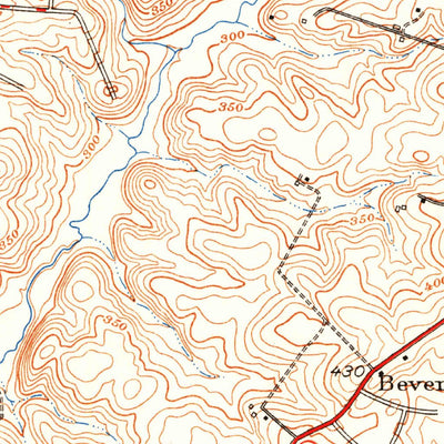 United States Geological Survey Rockville, MD-VA (1951, 24000-Scale) digital map