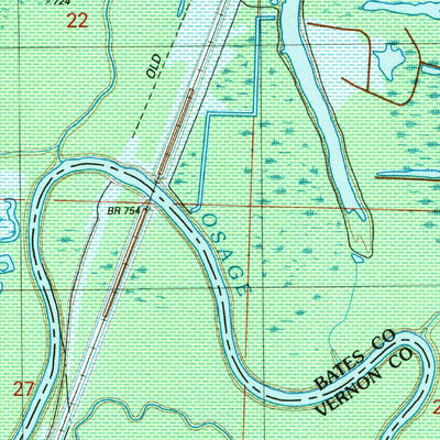 United States Geological Survey Rockville, MO (1991, 24000-Scale) digital map