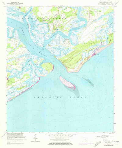 United States Geological Survey Rockville, SC (1960, 24000-Scale) digital map