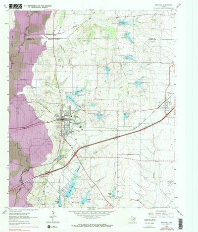 United States Geological Survey Rockwall, TX (1963, 24000-Scale) digital map