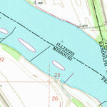United States Geological Survey Rockwood, IL-MO (1968, 24000-Scale) digital map