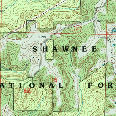 United States Geological Survey Rockwood, IL-MO (1994, 24000-Scale) digital map