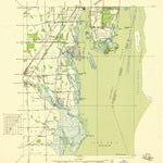 United States Geological Survey Rockwood, MI (1936, 31680-Scale) digital map