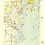 United States Geological Survey Rockwood, MI (1952, 24000-Scale) digital map