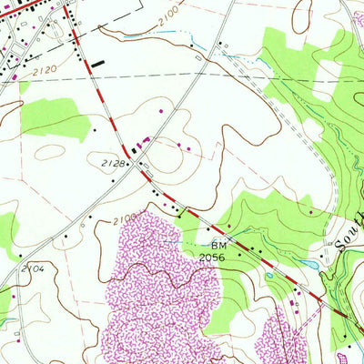 United States Geological Survey Rockwood, PA (1968, 24000-Scale) digital map