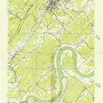 United States Geological Survey Rockwood, TN (1935, 24000-Scale) digital map