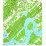 United States Geological Survey Rockwood, TN (1952, 24000-Scale) digital map