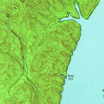 United States Geological Survey Rockwood, TN (1952, 24000-Scale) digital map