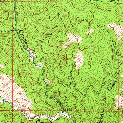 United States Geological Survey Rocky Bar, ID (1964, 24000-Scale) digital map