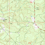United States Geological Survey Rocky Branch, LA (1982, 24000-Scale) digital map