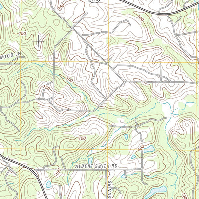 United States Geological Survey Rocky Branch, LA (2012, 24000-Scale) digital map