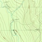 United States Geological Survey Rocky Brook, ME (1987, 24000-Scale) digital map