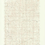 United States Geological Survey Rocky Butte Gulch, WY (1984, 24000-Scale) digital map