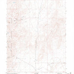 United States Geological Survey Rocky Canyon, NV (1982, 24000-Scale) digital map
