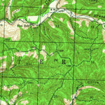 United States Geological Survey Rocky Comfort, MO (1941, 62500-Scale) digital map