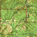 United States Geological Survey Rocky Comfort, MO (1943, 62500-Scale) digital map