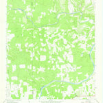 United States Geological Survey Rocky Creek, TX (1961, 24000-Scale) digital map