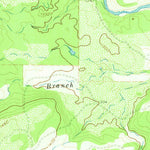 United States Geological Survey Rocky Creek, TX (1961, 24000-Scale) digital map