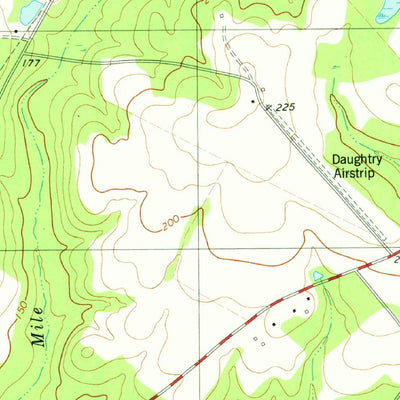 United States Geological Survey Rocky Ford, GA (1978, 24000-Scale) digital map