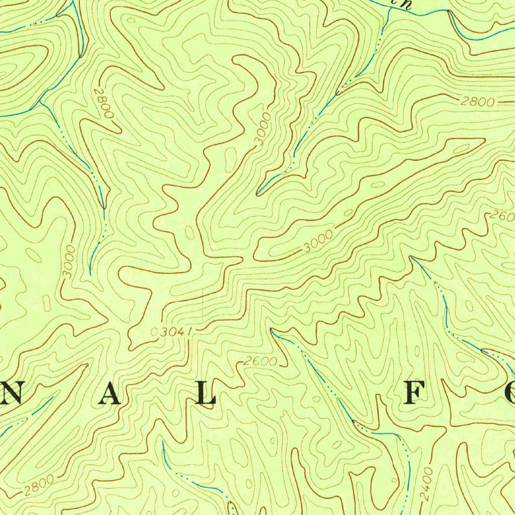 Rocky Gap, VA (1968, 24000-Scale) Map by United States Geological ...