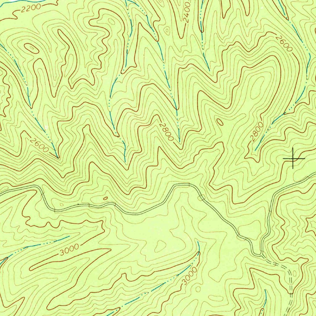 Rocky Gap, VA (1968, 24000-Scale) Map by United States Geological ...