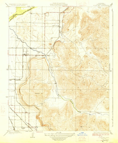 United States Geological Survey Rocky Hill, CA (1927, 31680-Scale) digital map