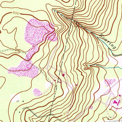 United States Geological Survey Rocky Hill, NJ (1954, 24000-Scale) digital map