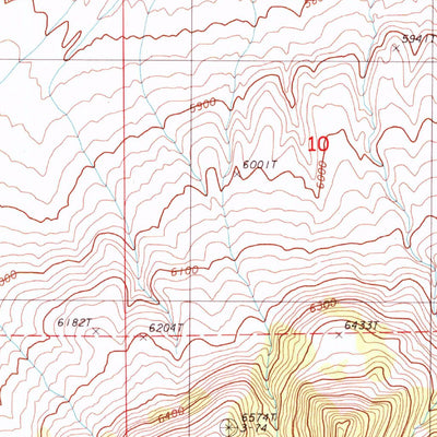 United States Geological Survey Rocky Hills, NV (1986, 24000-Scale) digital map