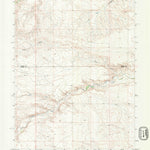 United States Geological Survey Rocky Hollow, WY (1990, 24000-Scale) digital map