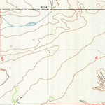 United States Geological Survey Rocky Hollow, WY (1990, 24000-Scale) digital map