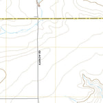 United States Geological Survey Rocky Hollow, WY (2021, 24000-Scale) digital map