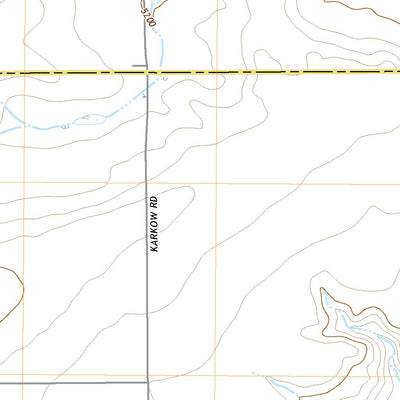 United States Geological Survey Rocky Hollow, WY (2021, 24000-Scale) digital map